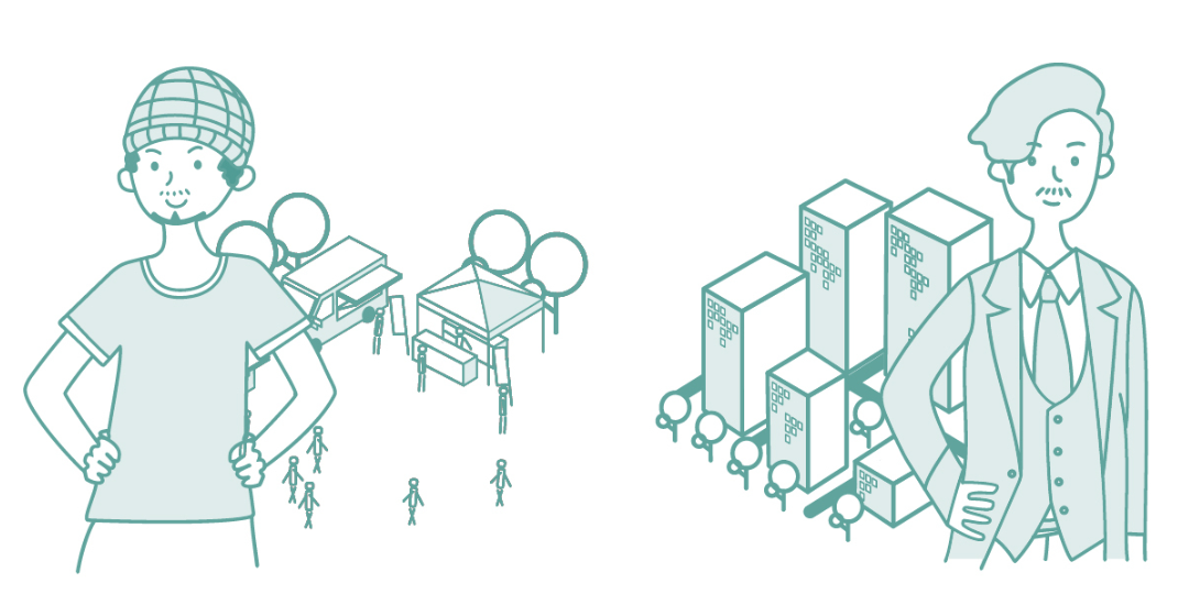 キッチンカーを呼びたい